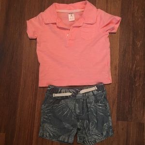 9M CARTER’S short set! Hawaiian style!